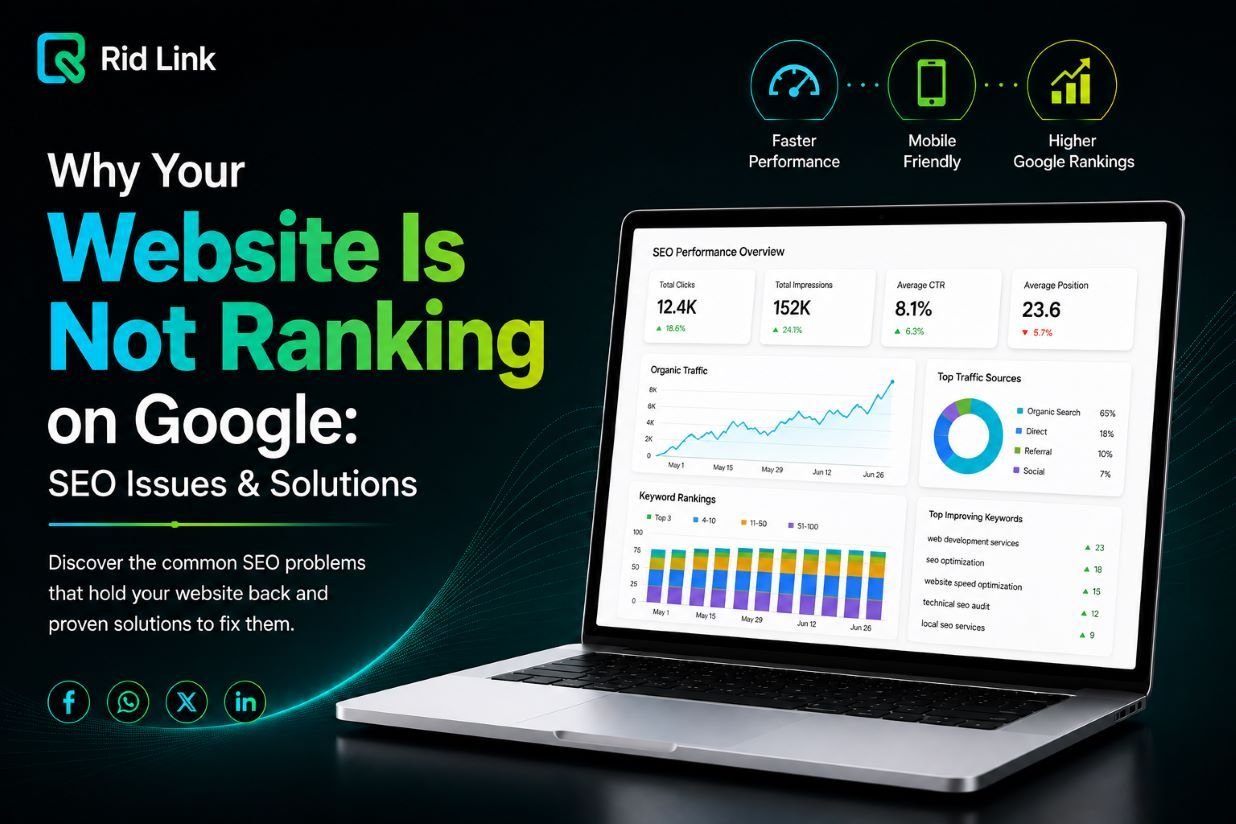 Why Your Website Is Not Ranking on Google: SEO Issues & Solutions